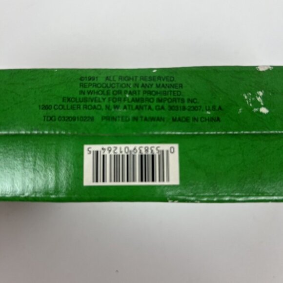 Vintage Flambro 3 Pc Santa’s Train Set in a Box Christmas Mantel Shelf Decor - Picture 2 of 12